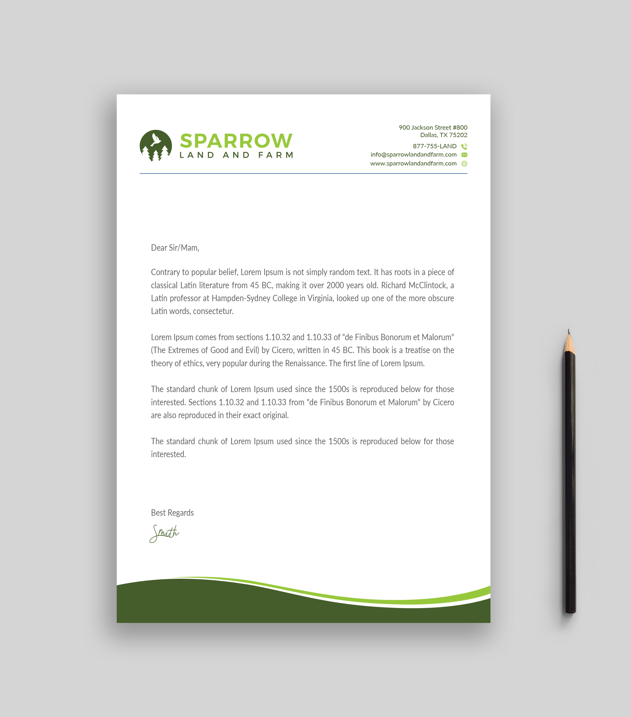 Letterhead Design by Musa. A for this project | Design #25225692