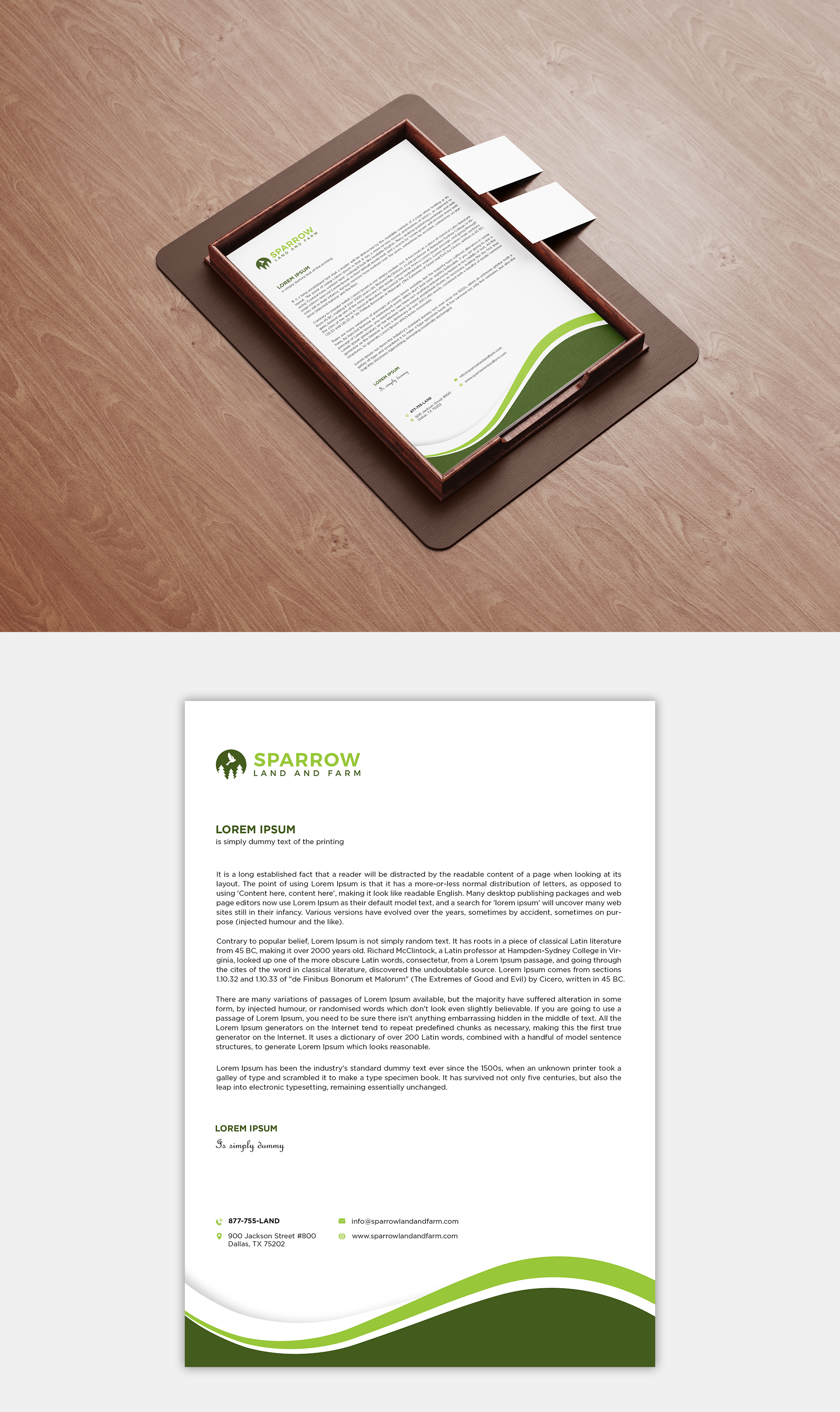 Letterhead Design by ZeneFashions for this project | Design #25221183