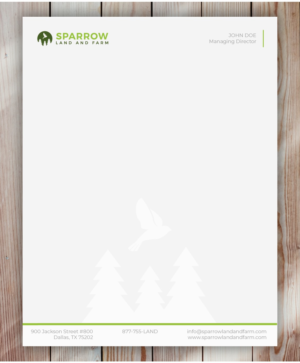 Letterhead Design by RogerRain for this project | Design: #25245195