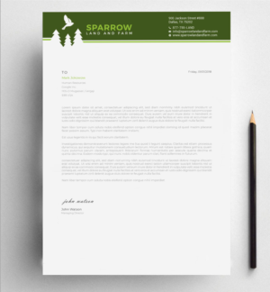 Letterhead Design by Imagine design000 for this project | Design #25202073