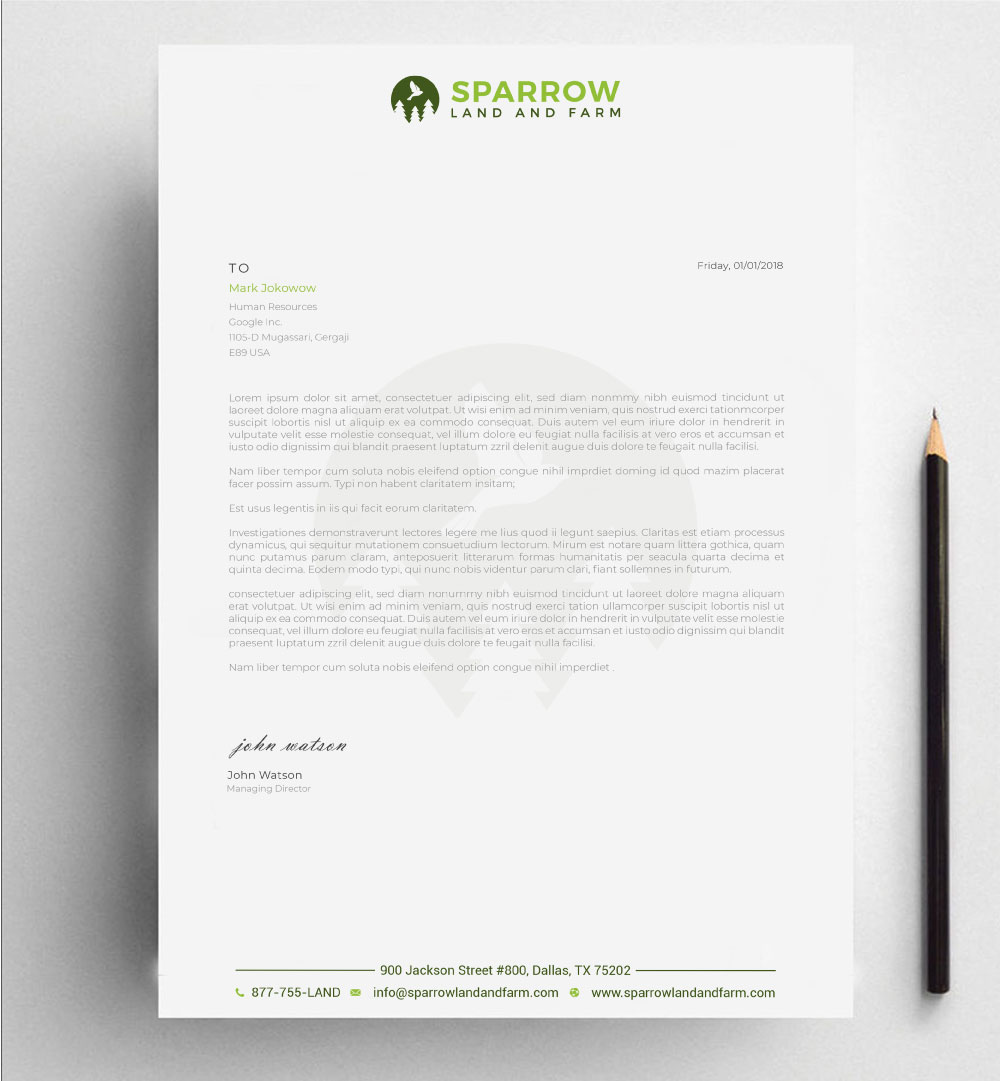 Briefkopf-Design von Imagine design000 für dieses Projekt | Design #25202086