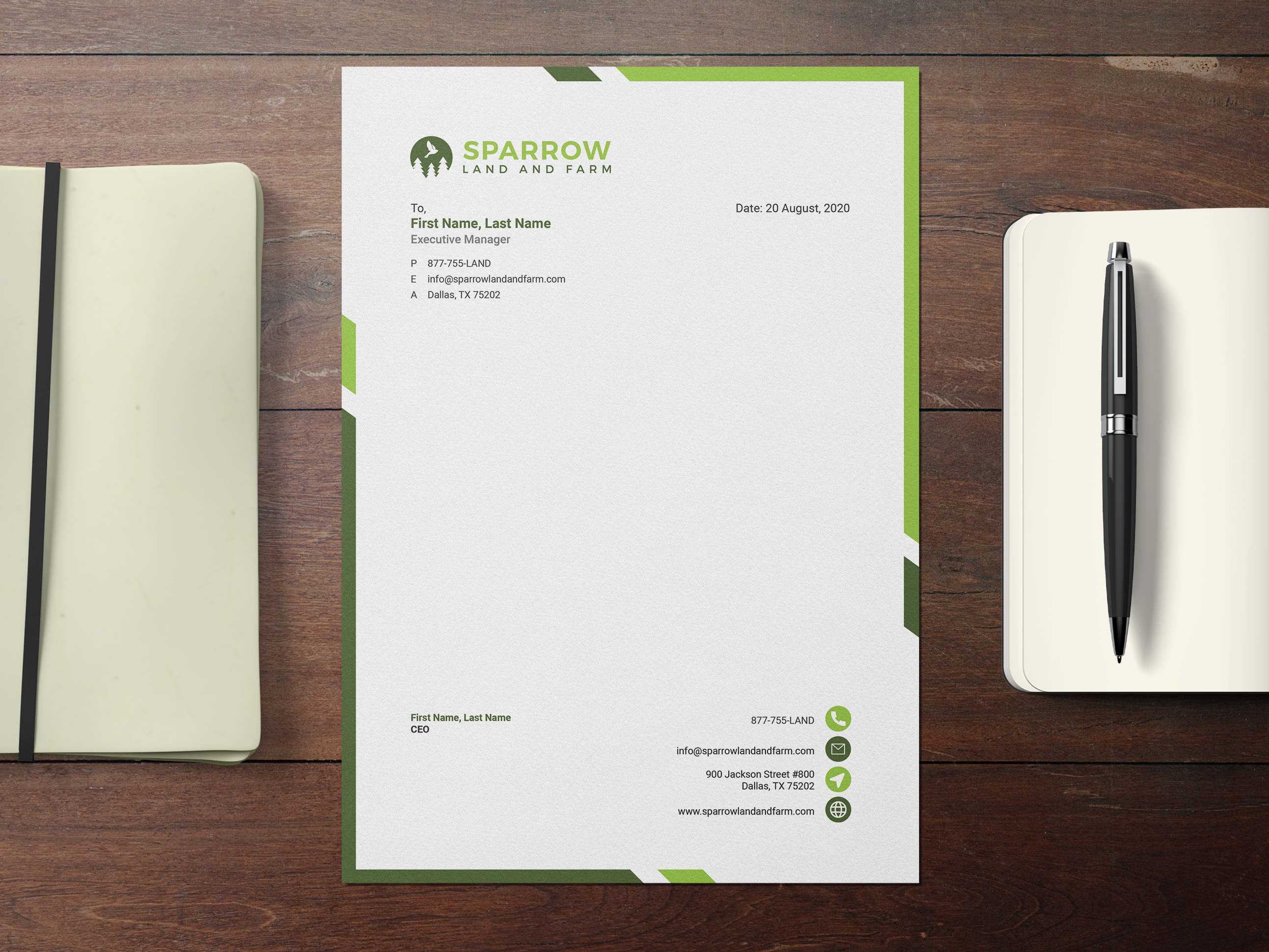 Briefkopf-Design von Rielle für dieses Projekt | Design #25231036