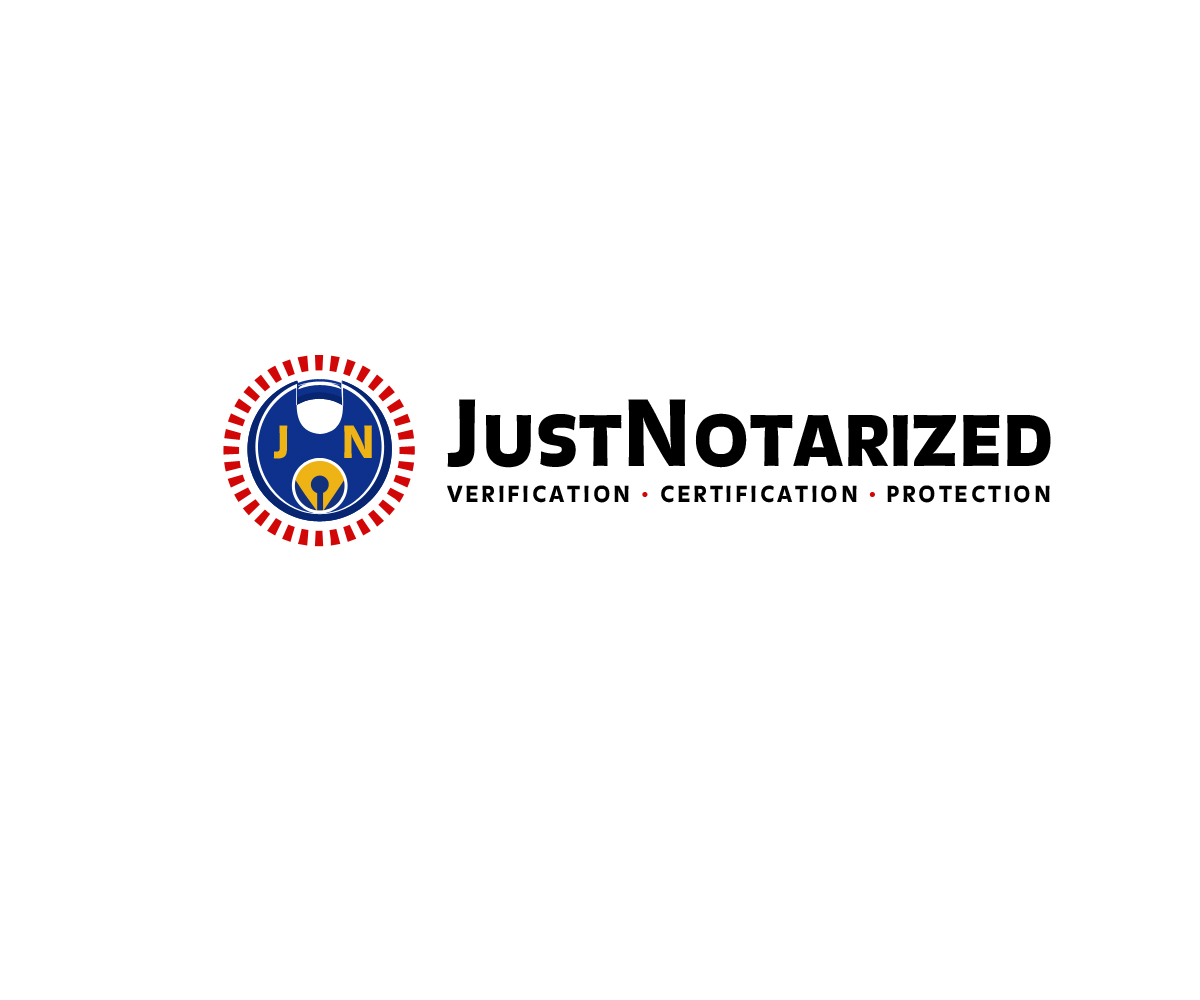 Design de Logo par Wolf Hounds Rule pour JustNotarized Inc | Design #25246265