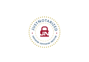 JustNotarized. See file examples | Logo Design by christianpoetoe
