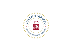 Logo Design by christianpoetoe for JustNotarized Inc | Design: #25223120