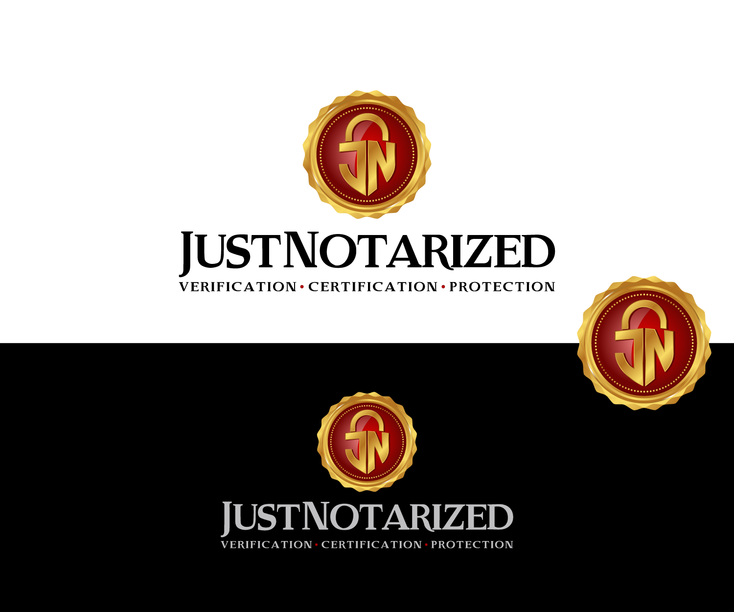 Logo Design by anico for JustNotarized Inc | Design #25277858