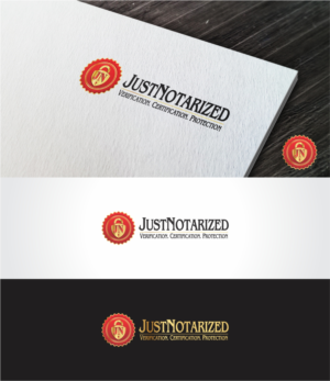 Logo Design by Dave Paresh for JustNotarized Inc | Design #25215489