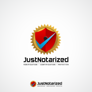 Logo Design by Robert Paul Gildo for JustNotarized Inc | Design #25204358