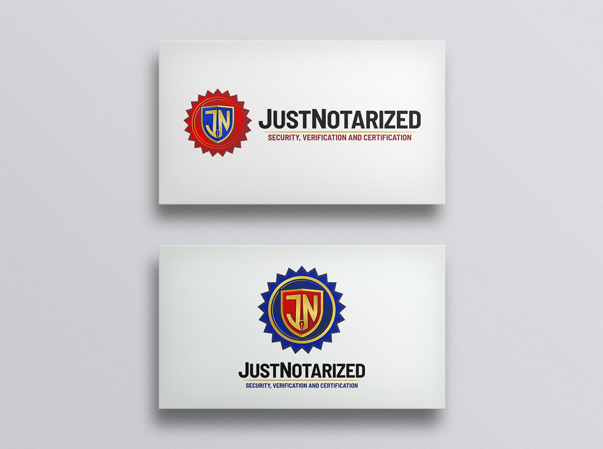 Design de Logo par Djamdesign pour JustNotarized Inc | Design #25207570