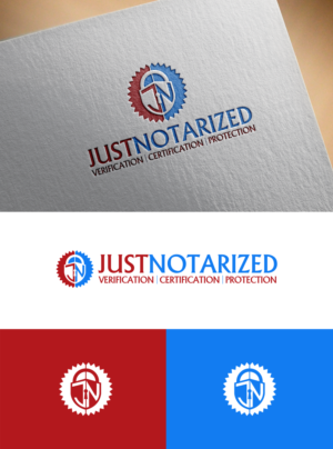 Logo Design by Cre@8ive.Colors for JustNotarized Inc | Design: #25221937