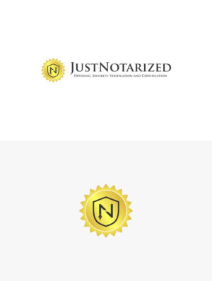 Logo Design by RAN MEI JS for JustNotarized Inc | Design: #25224452