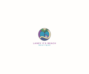Laney P's Beach Boutique | Logo Design by Vetroff