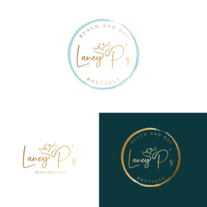 Laney P's Beach Boutique | Logo Design by Amethystica