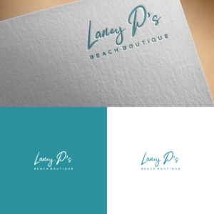 Laney P's Beach Boutique | Logo Design by ZiangArt_Studio
