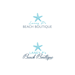 Laney P's Beach Boutique | Logo Design by CMYKINK