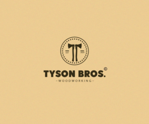 Tyson Bros. Woodworking | Logo-Design von Graphicsbox