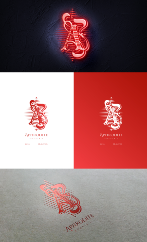 Aphrodite / Cocktail / Red Passion / 269 mL / 8% ALC/VOL | Diseño de Empaque por GLDesigns