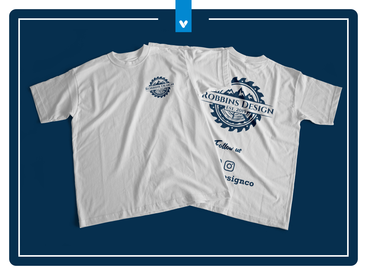 T-shirt Design by ViniRatieri for Robbins design company  | Design #25204305