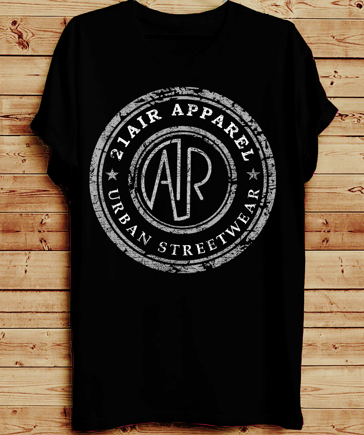 T-shirt Design by creative gravity for 21 AIR Apparel | Design #25251924