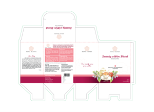 Packaging design for herbal tea | Graphic Design by Akshar Shailesh