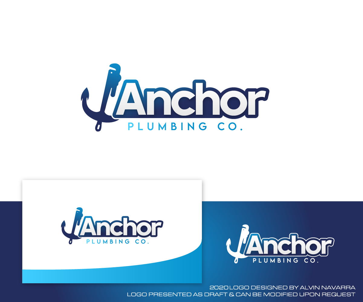 Logo Design by alvinnavarra for Anchor Plumbing CO | Design #25228363