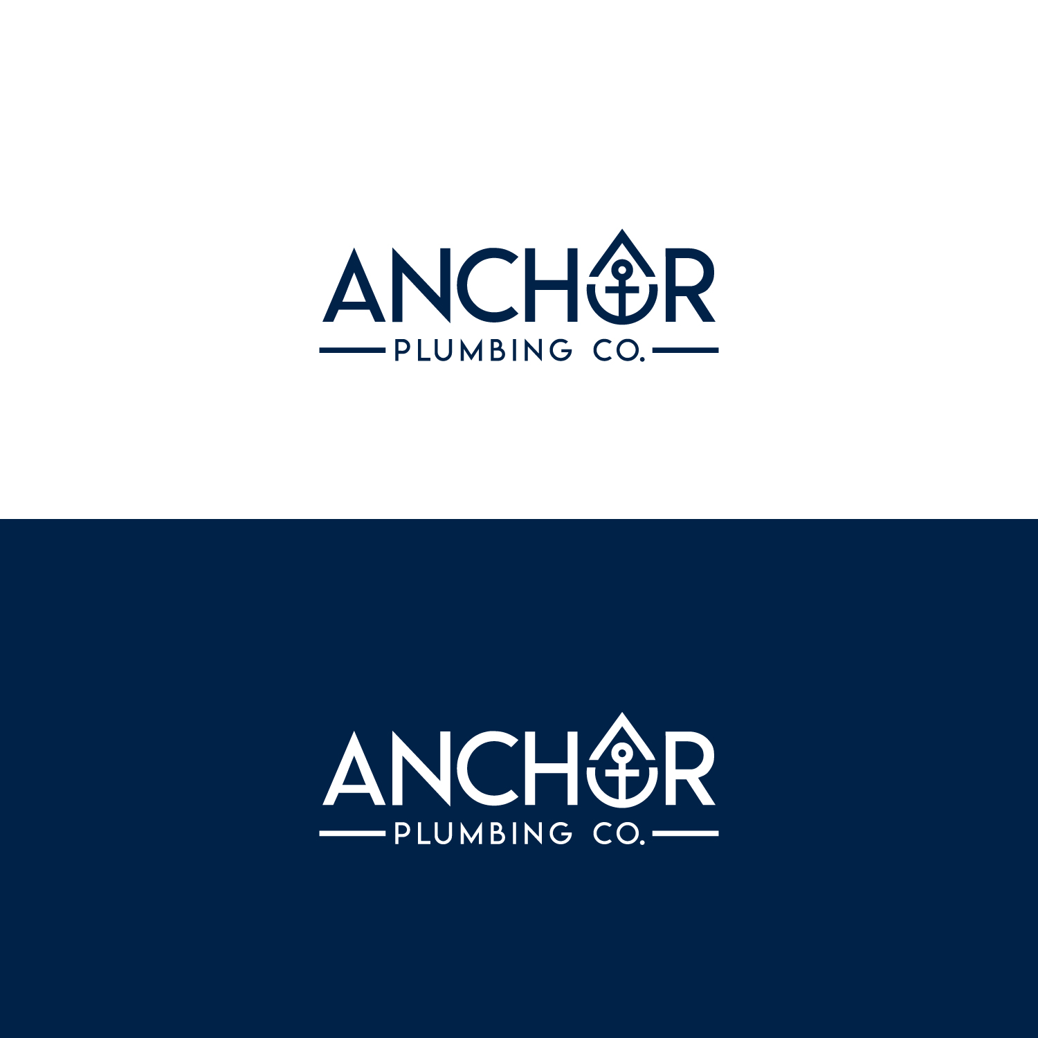 Logo Design by Namita for Anchor Plumbing CO | Design #25226031