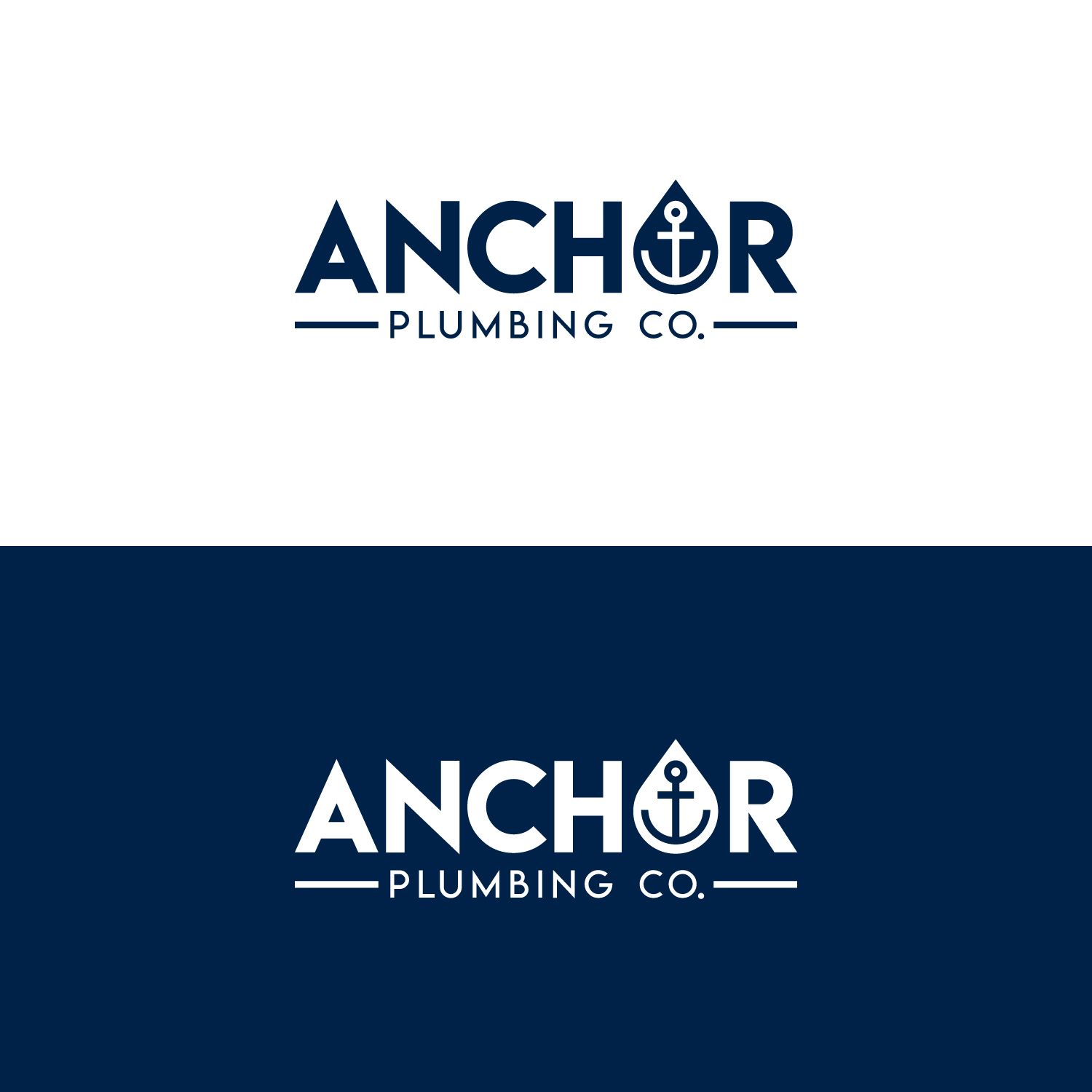 Logo Design by Namita for Anchor Plumbing CO | Design #25226034