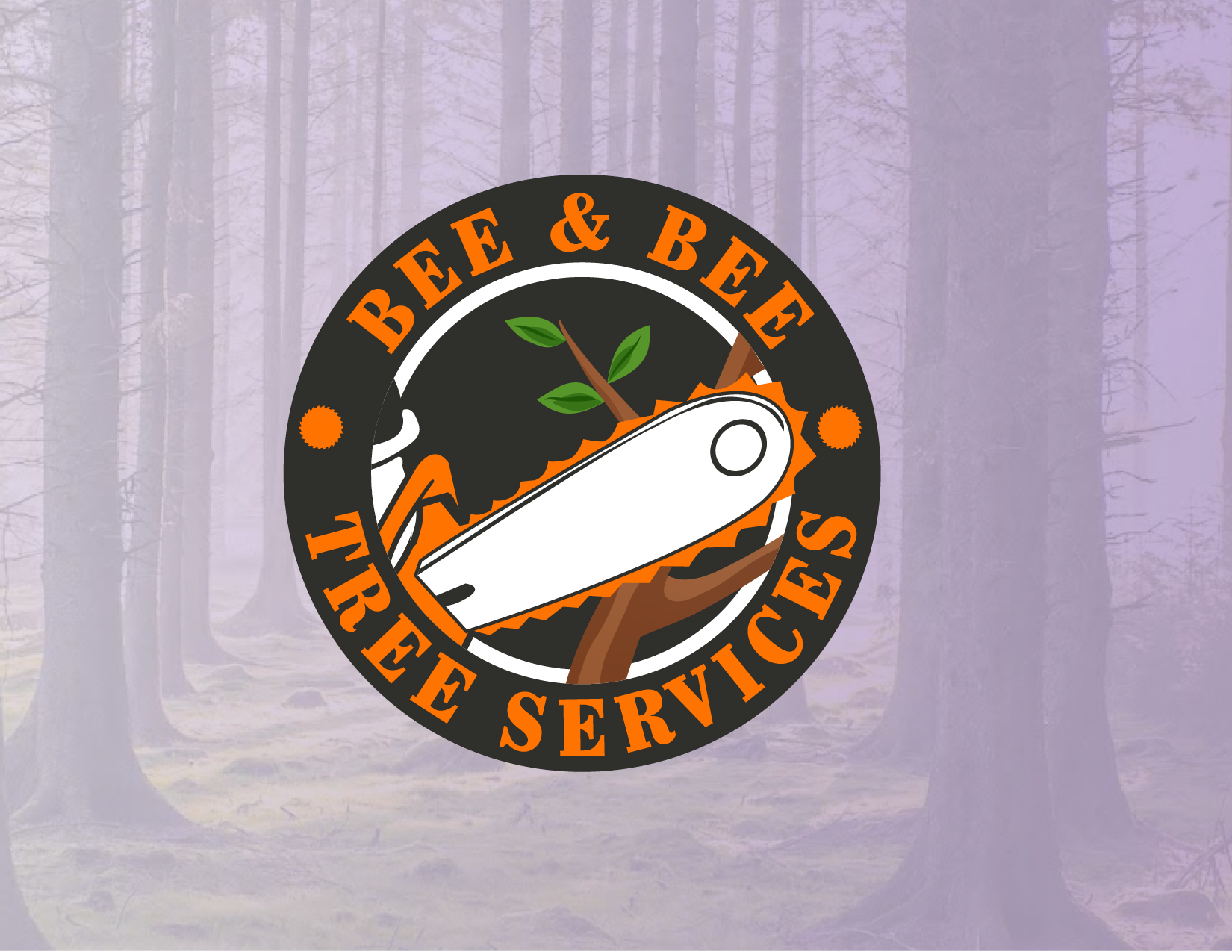 Logo Design by dandelioneya for Bee and Bee Tree Services | Design #25215318