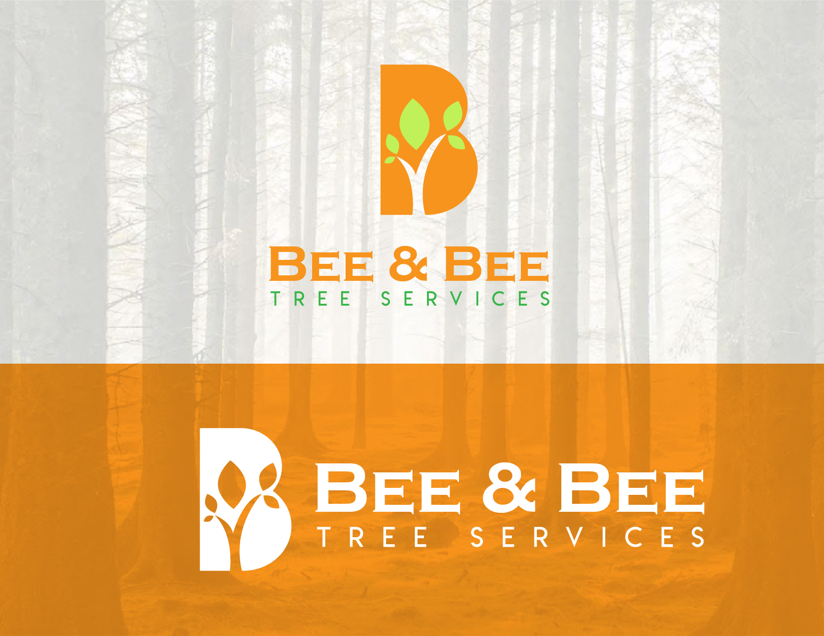 Logo Design by dandelioneya for Bee and Bee Tree Services | Design #25224676