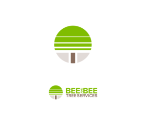 Logo-Design von bluejet für Bee and Bee Tree Services | Design: #25242289