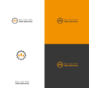 Logo Design by alitjuara for Bee and Bee Tree Services | Design: #25242353