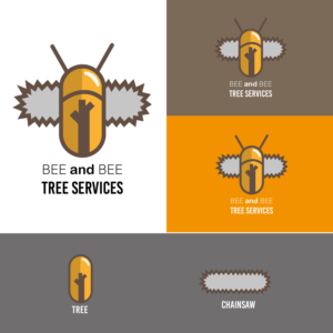 Logo Design by alitjuara for Bee and Bee Tree Services | Design: #25266131