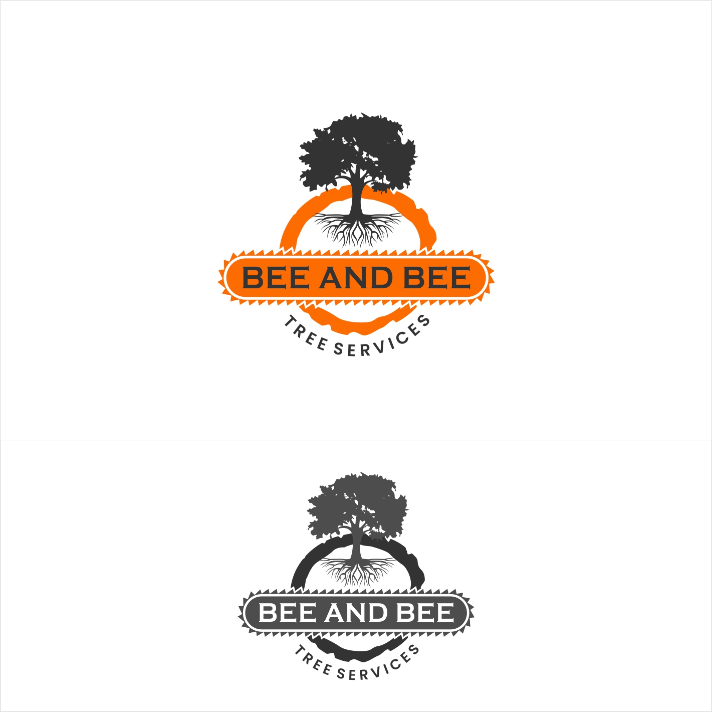Logo-Design von creative.bugs für Bee and Bee Tree Services | Design #25223503