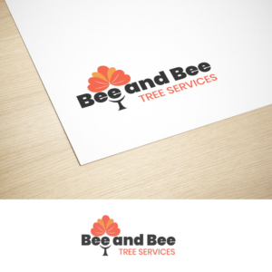 Logo Design by nzdesigners for Bee and Bee Tree Services | Design: #25232043