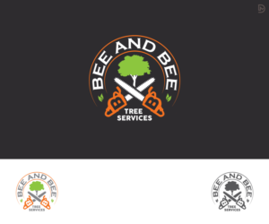 Logo-Design von D_Mantra für Bee and Bee Tree Services | Design: #25215379