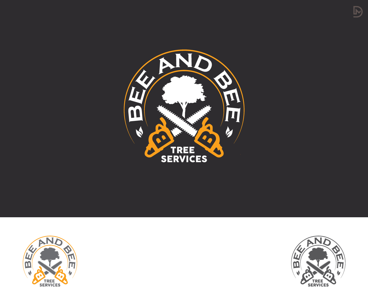 Logo-Design von D_Mantra für Bee and Bee Tree Services | Design #25215380
