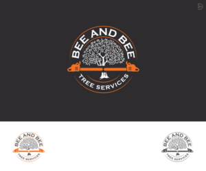 Logo-Design von D_Mantra für Bee and Bee Tree Services | Design: #25215381