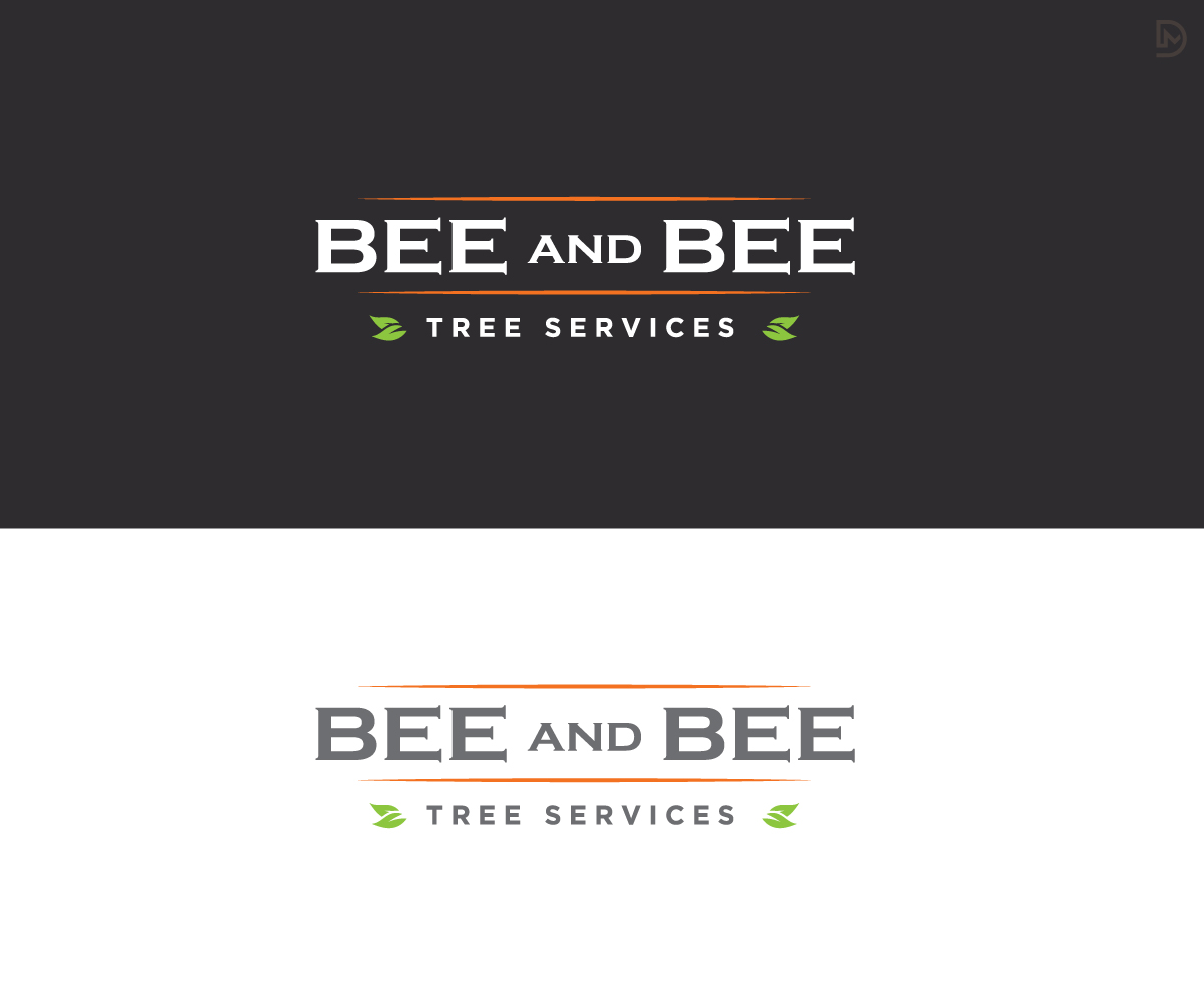 Logo-Design von D_Mantra für Bee and Bee Tree Services | Design #25319564