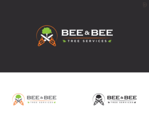 Logo-Design von D_Mantra für Bee and Bee Tree Services | Design: #25319565
