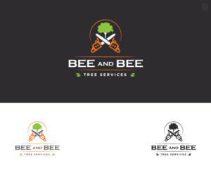 Logo-Design von D_Mantra für Bee and Bee Tree Services | Design: #25319566