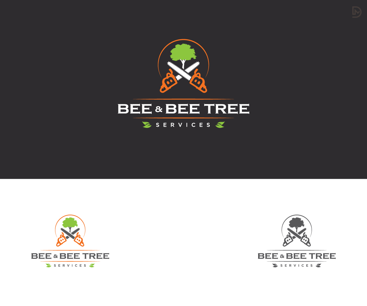 Logo Design by D_Mantra for Bee and Bee Tree Services | Design #25351664