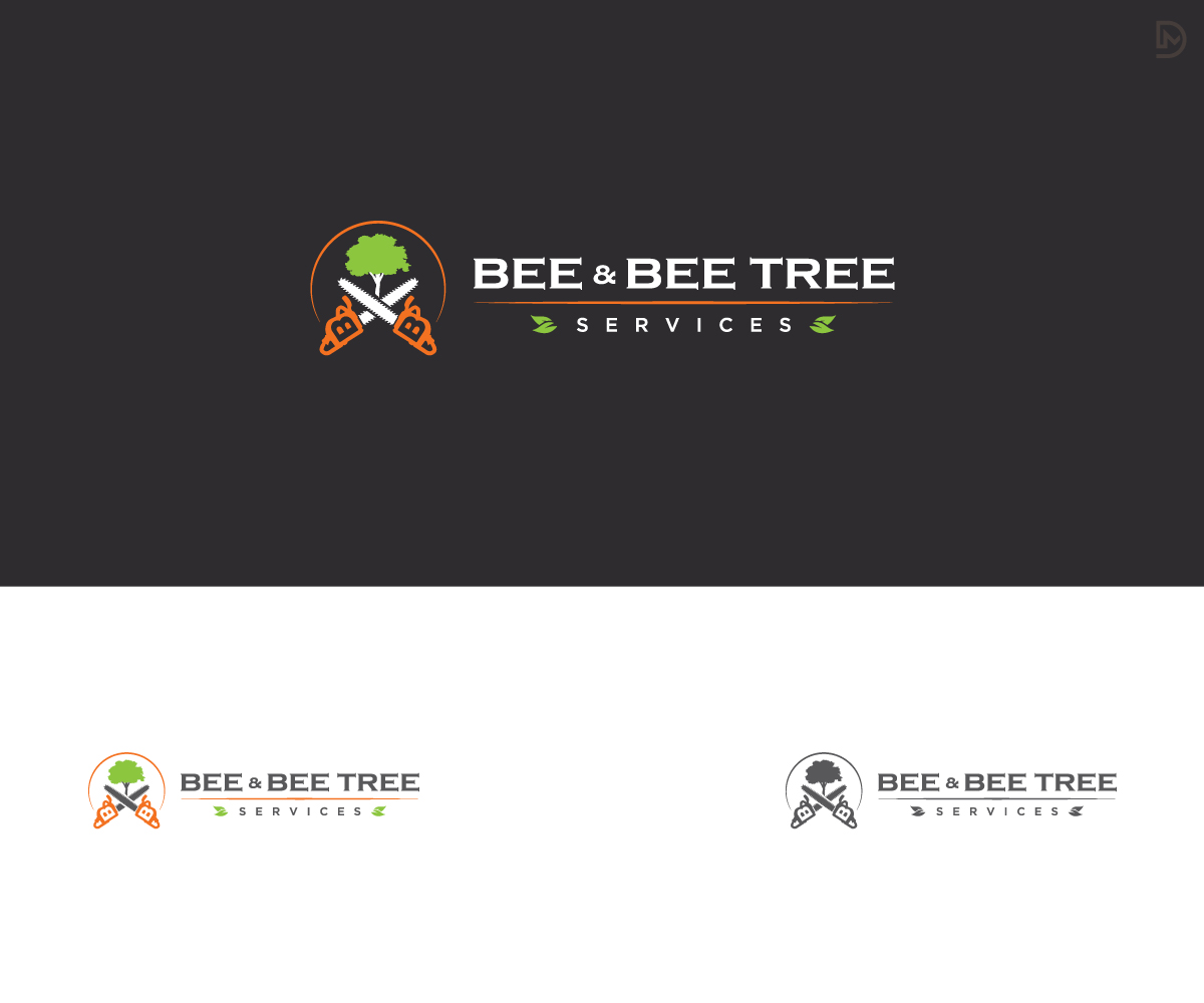 Design de Logo par D_Mantra pour Bee and Bee Tree Services | Design #25351666