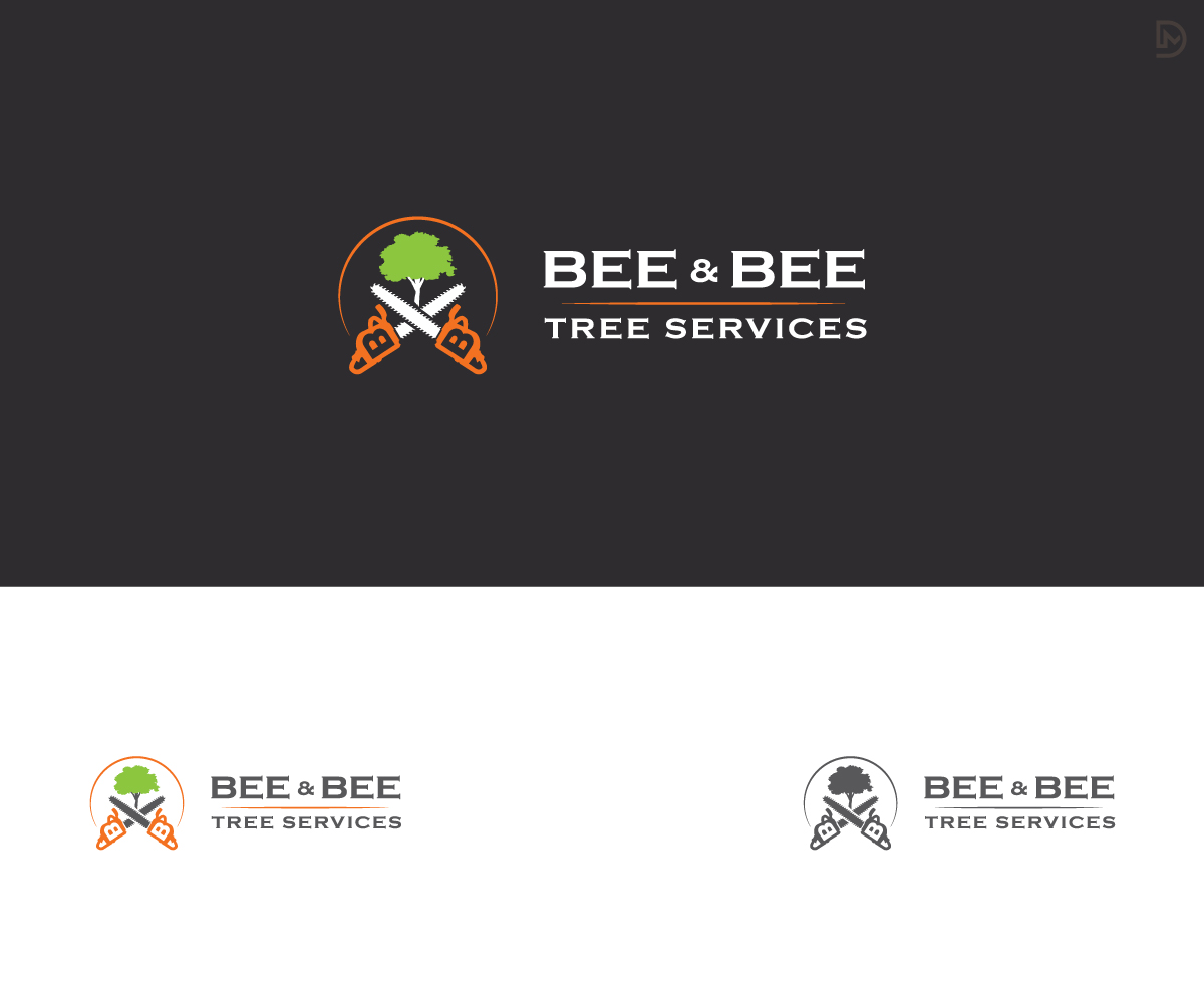 Logo-Design von D_Mantra für Bee and Bee Tree Services | Design #25351669