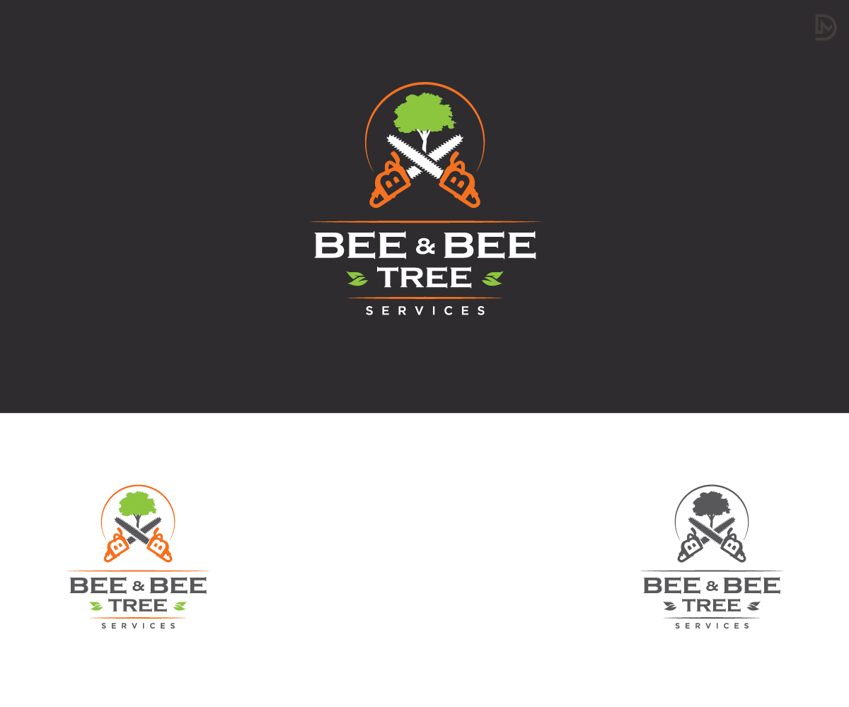 Logo-Design von D_Mantra für Bee and Bee Tree Services | Design #25351679