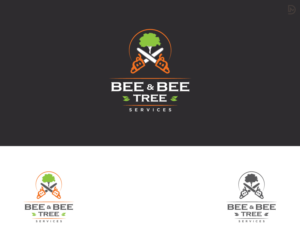 Logo-Design von D_Mantra für Bee and Bee Tree Services | Design: #25351679