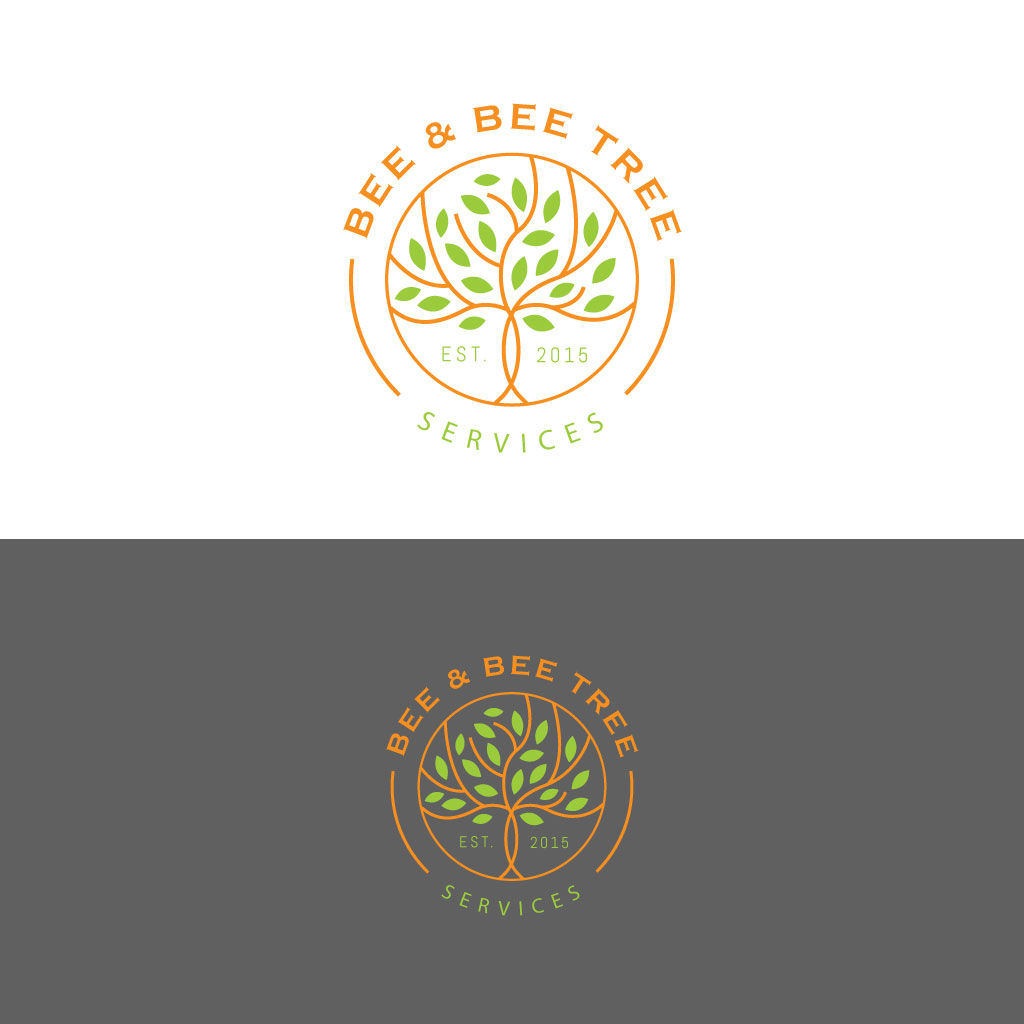 Logo Design by Ivelina Tsvetkova for Bee and Bee Tree Services | Design #25261595