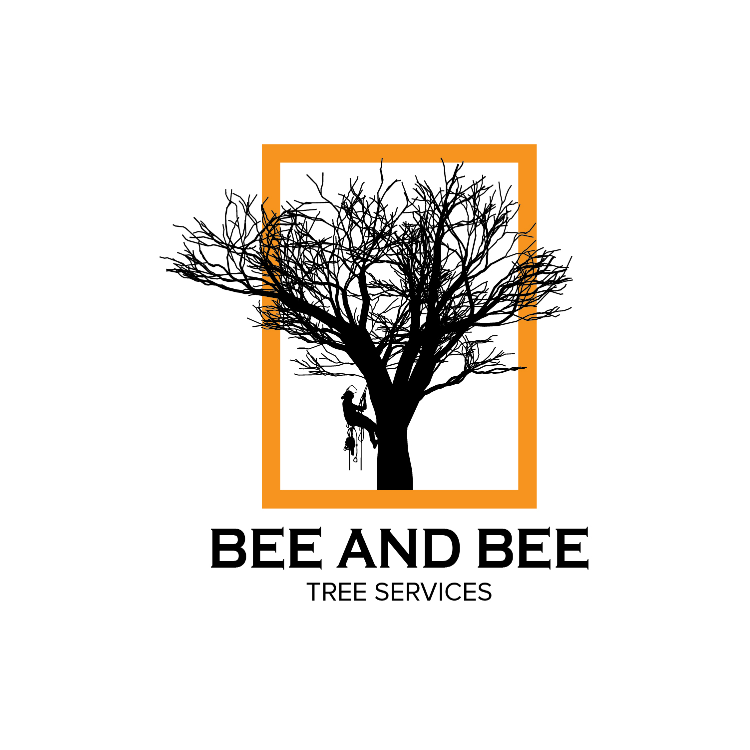 Logo Design by Maxo-Biz for Bee and Bee Tree Services | Design #25210938