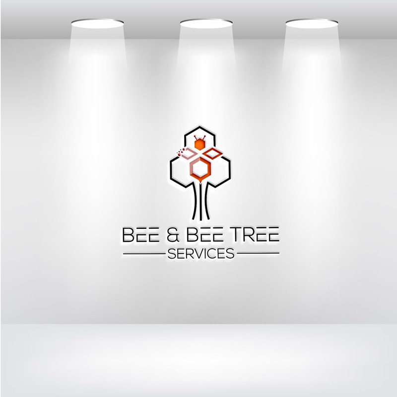Logo Design by monmon for Bee and Bee Tree Services | Design #25214747