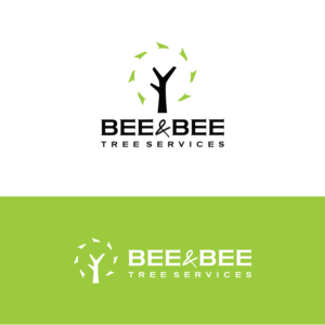 Logo Design by hellgrid for Bee and Bee Tree Services | Design: #25221280