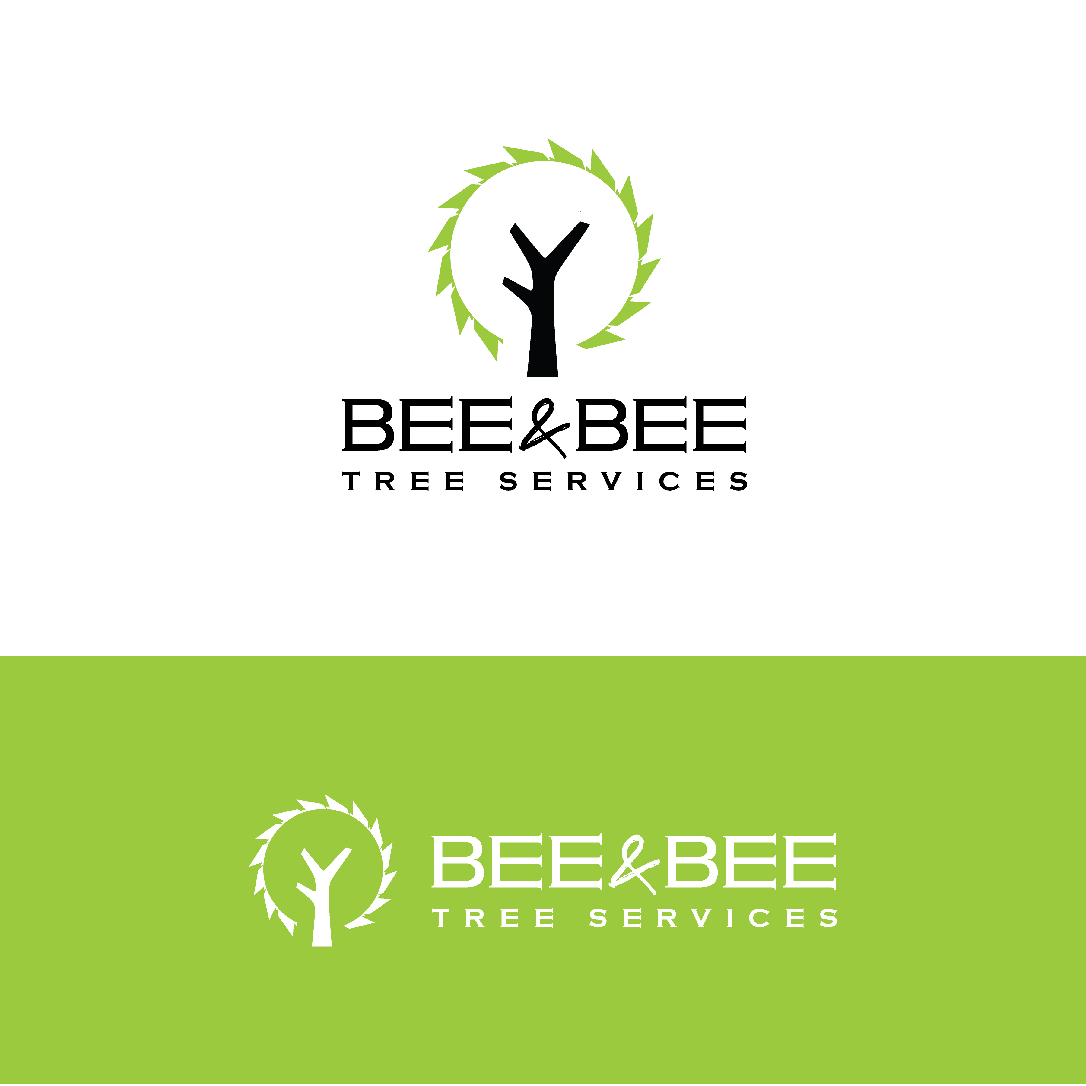 Diseño de Logo por hellgrid para Bee and Bee Tree Services | Diseño #25221299